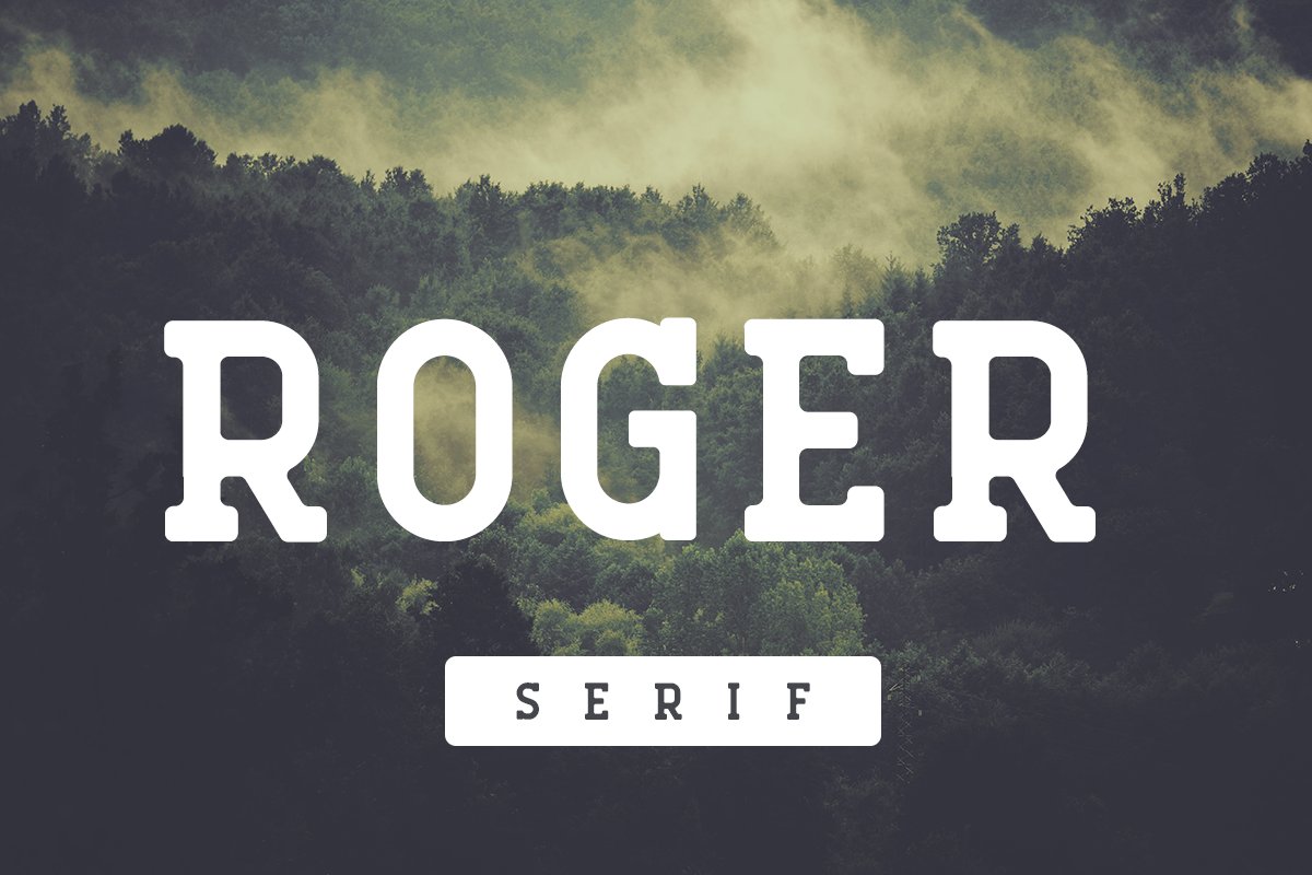 Roger Serif Font